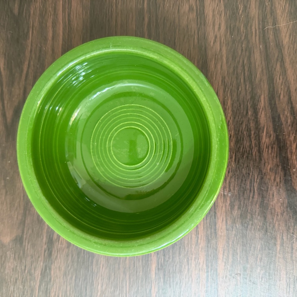 Vintage Fiesta Forest Green Berry Bowl 4.75” Homer Laughlin USA MCM